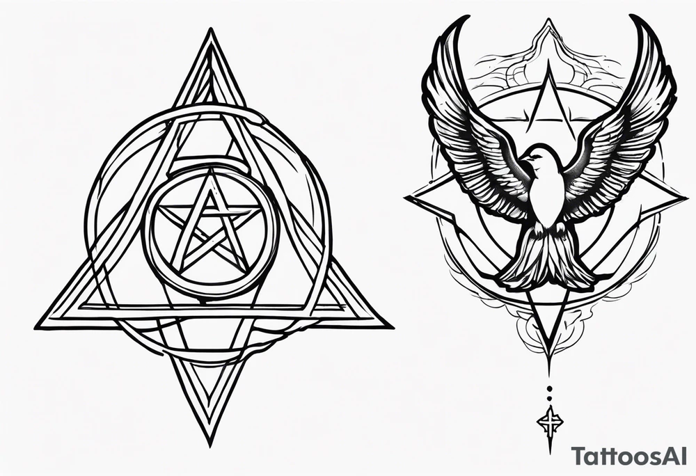 Atheist Theme tattoo idea