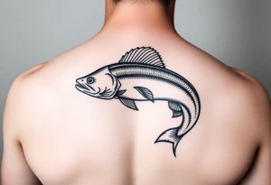 Hombre pescando tattoo idea