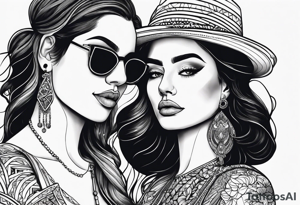 Me and my wife and my dotter tattoo idea