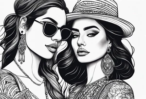 Me and my wife and my dotter tattoo idea