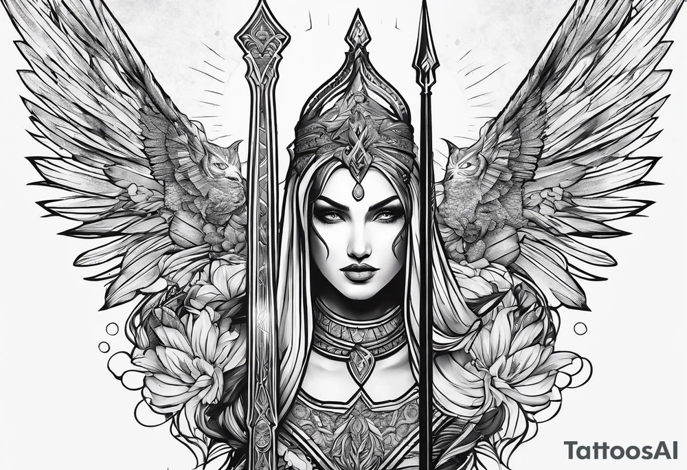 Spear of Longinus tattoo idea
