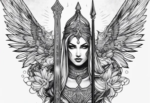 Spear of Longinus tattoo idea