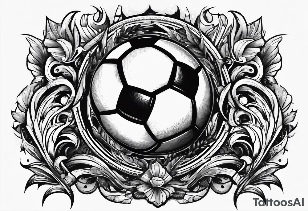 Football teamgeist tattoo idea
