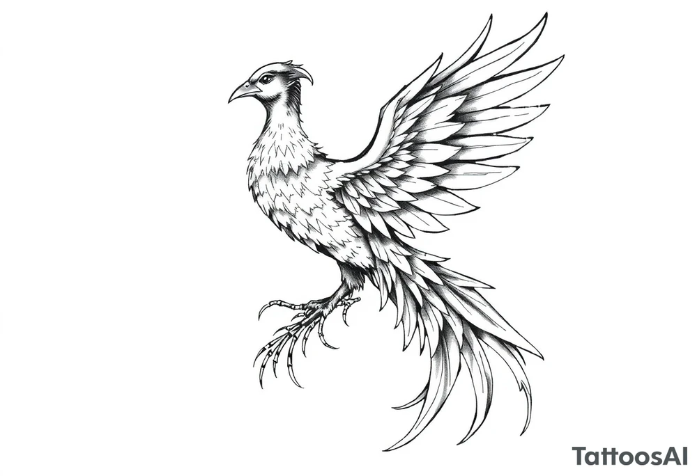 Phoenix tattoo idea