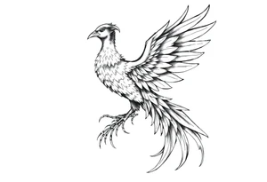 Phoenix tattoo idea