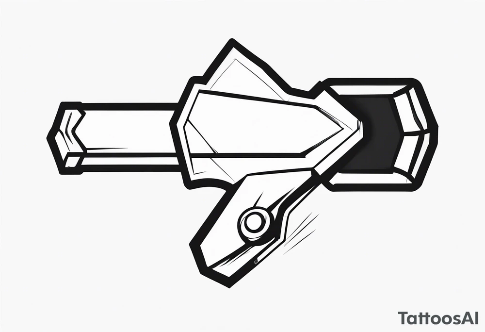 Jayce's Hammer from League of Legends tattoo idea