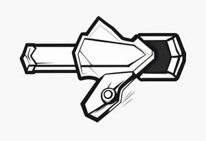 Jayce's Hammer from League of Legends tattoo idea