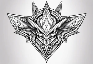 Kunai dragonball digimon tattoo idea