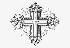 cross tattoo idea