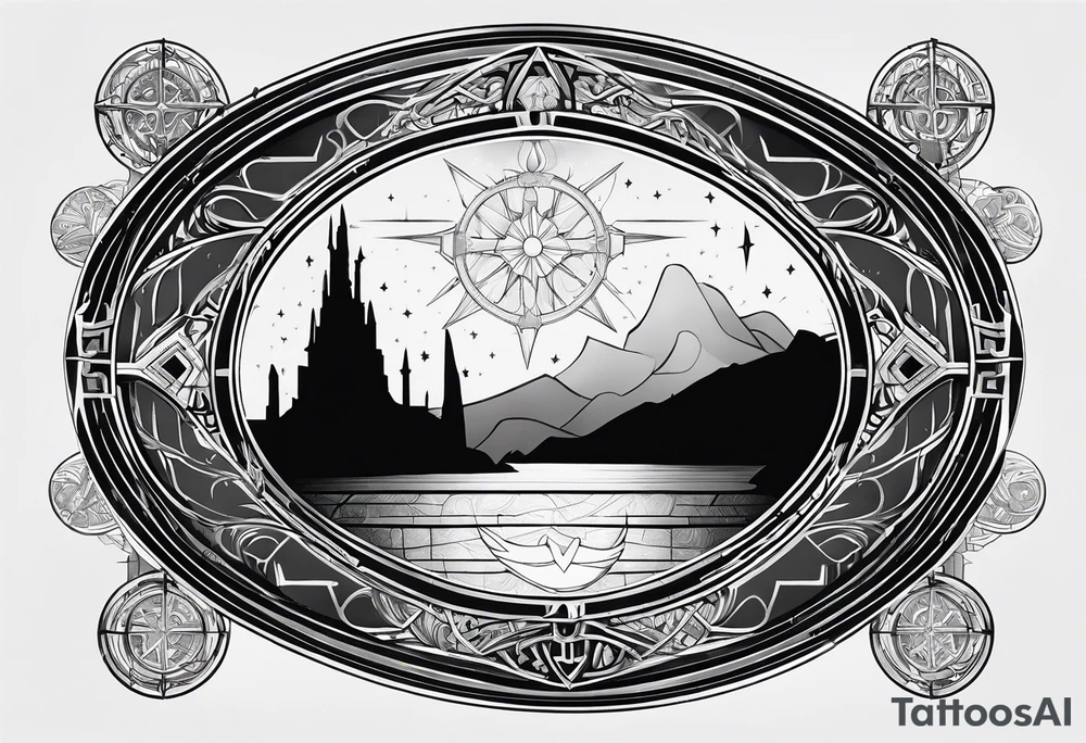 Gondor and star wars tattoo idea