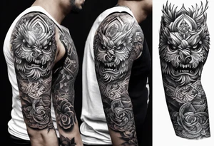Double FℲ tattoo idea