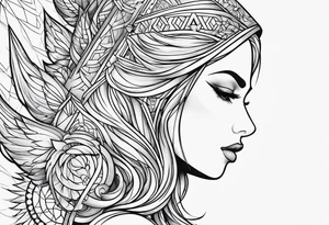 Christian sleeve tattoo idea