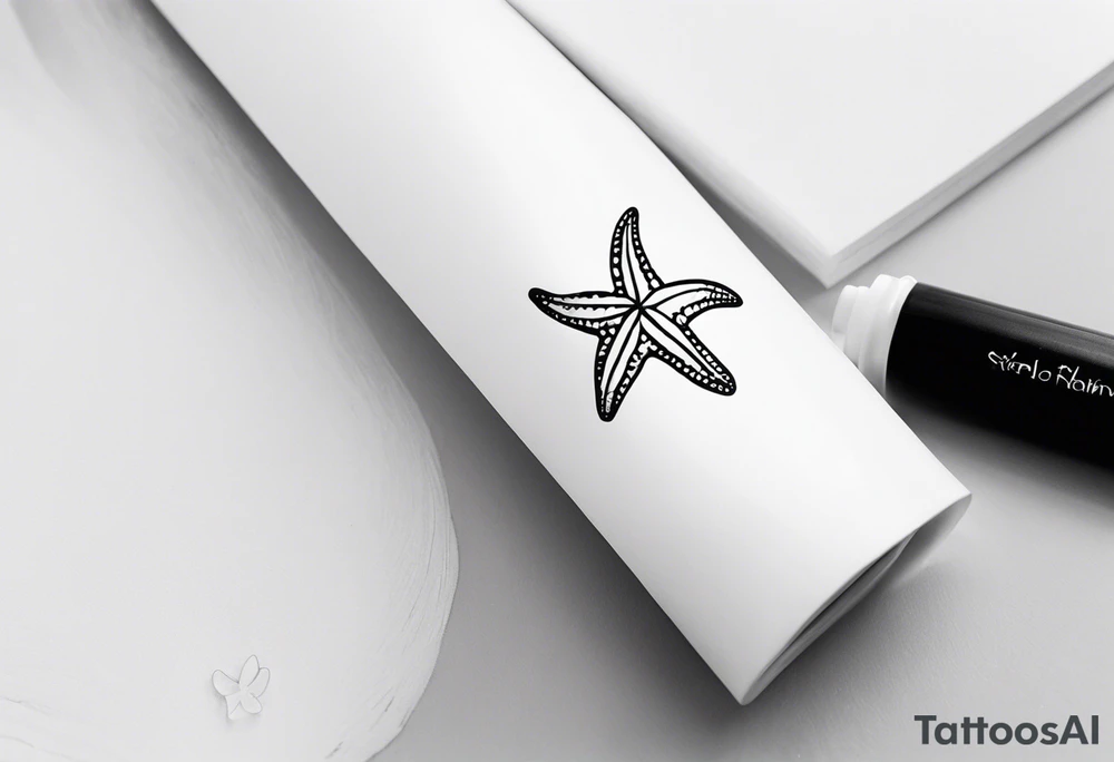 Dainty Shell/starfish wrist tattoo tattoo idea
