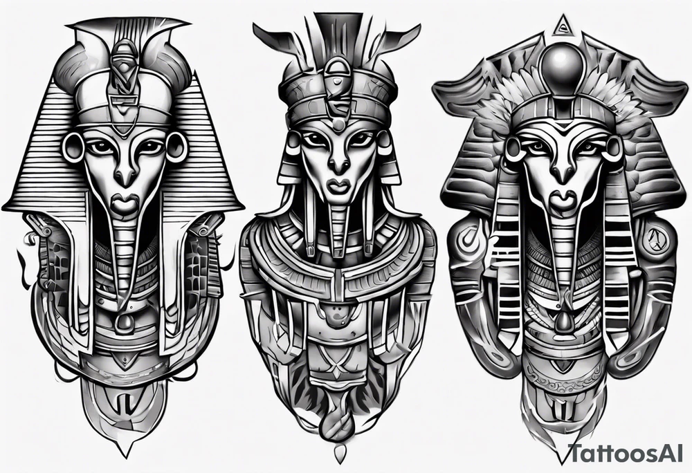 the legend horus tattoo idea