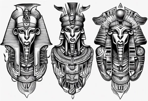 the legend horus tattoo idea