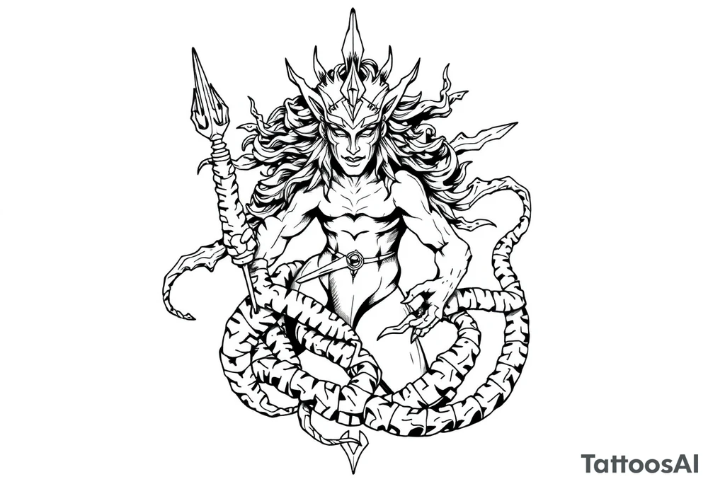 Atlantis tattoo idea