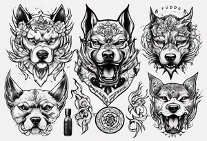 fudog tattoo idea