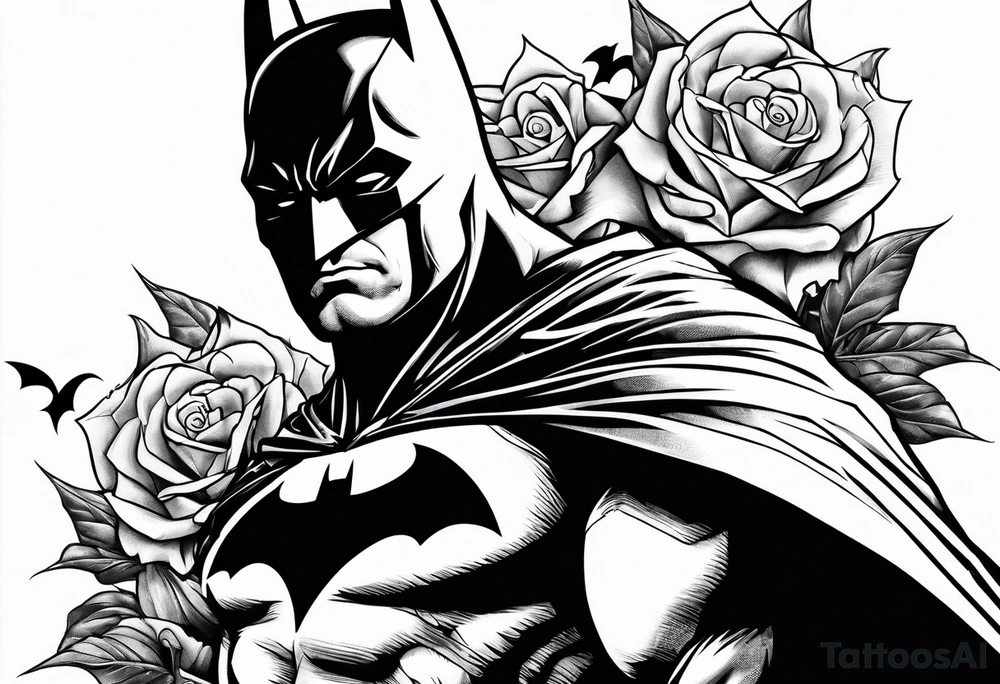 Batman and chip hazard tattoo idea