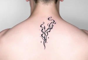 Dope in smoke tattoo idea