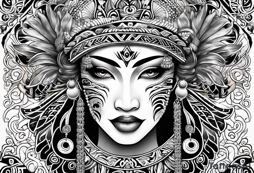 Maori para continuar otro maori tattoo idea