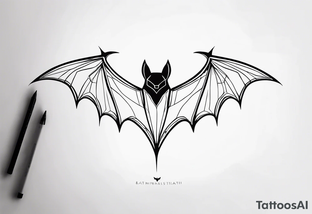 BAT tattoo idea