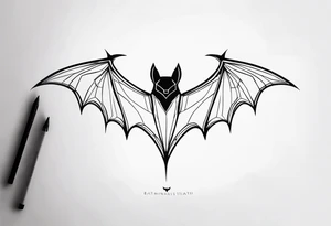 BAT tattoo idea