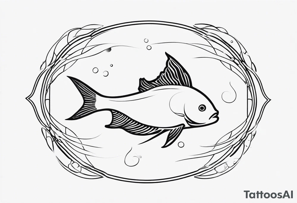 pisces tattoo idea