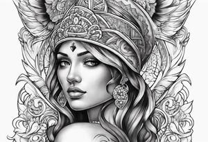 Christian artistic soulfull tattoo idea