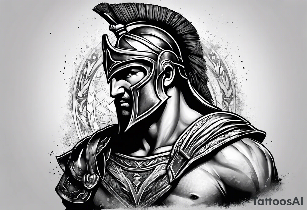 Spartan tattoo idea