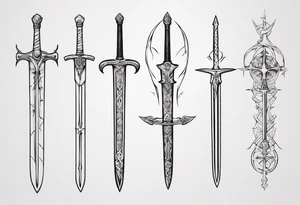 Broad Sword tattoo idea