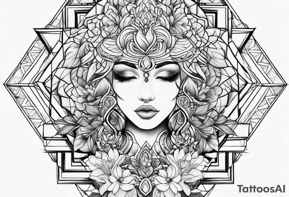 Beautiful tattoo sleeve tattoo idea