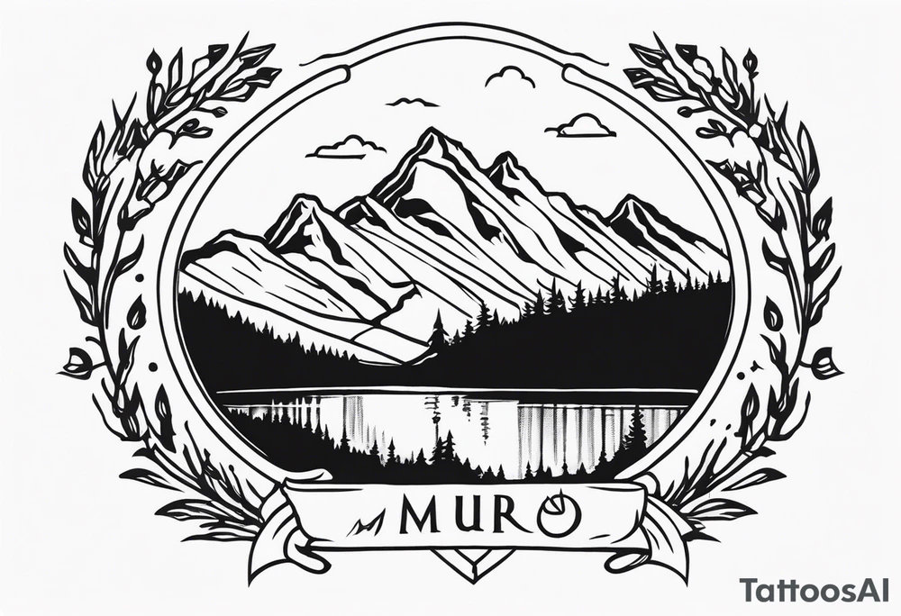 Scottish Munro emblem tattoo idea