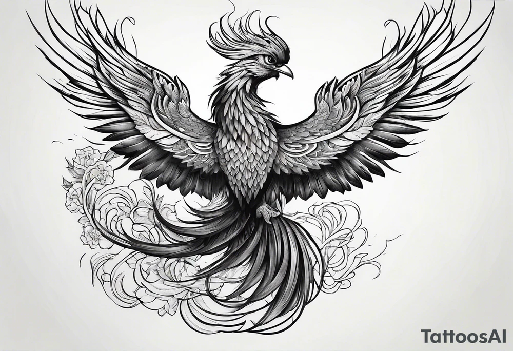 Vietnamese Phoenix tattoo idea
