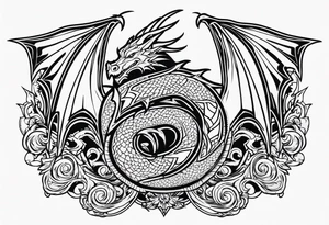 dragon Valhalla tattoo idea
