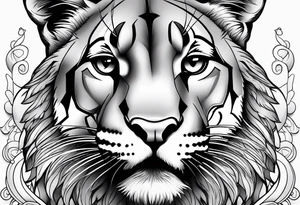 Cougar tattoo idea
