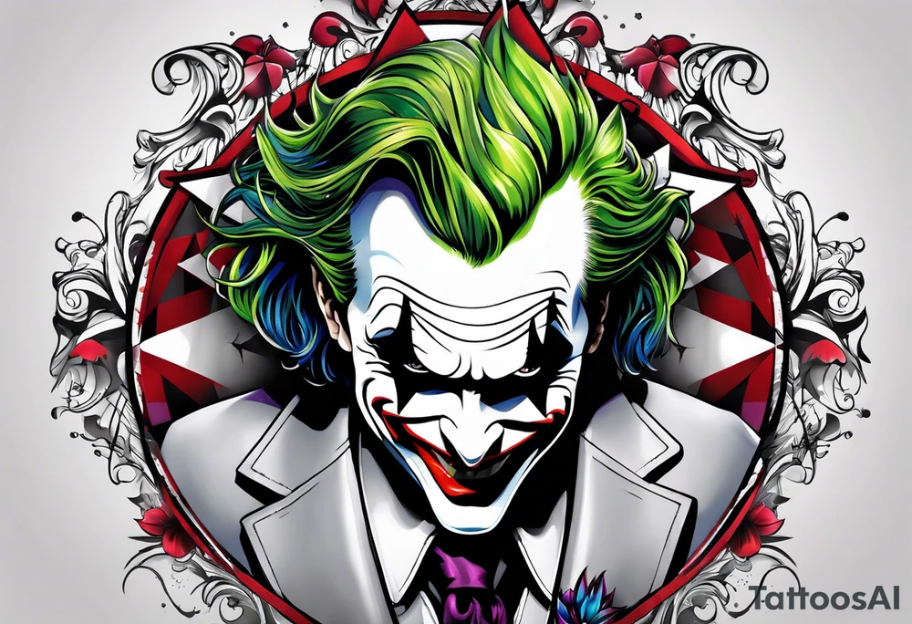 joker tattoo idea