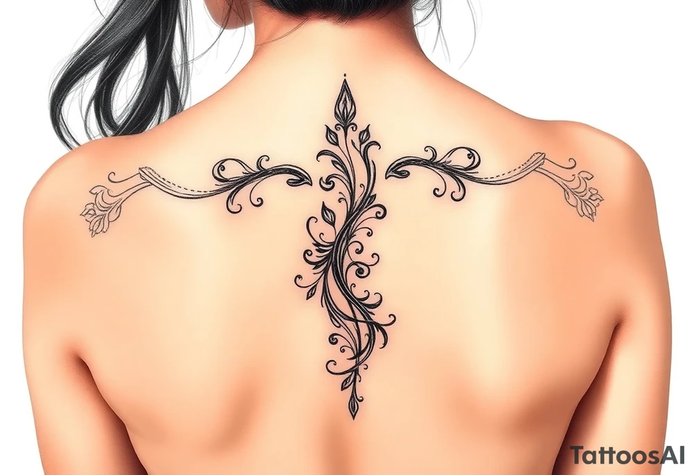 sexy bad girl tattoo idea