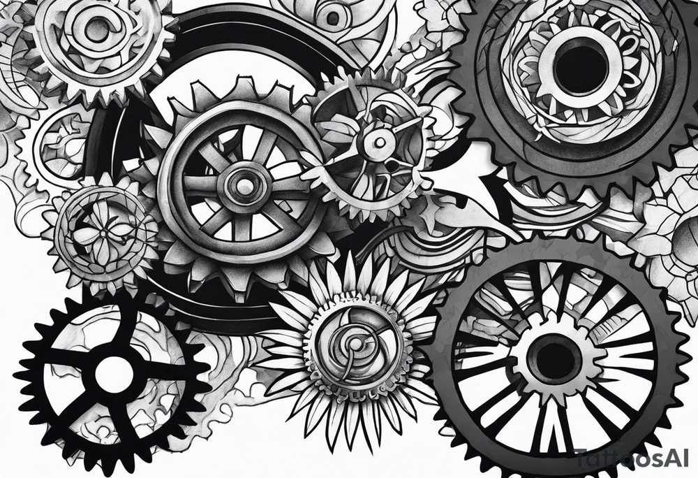 Gears tattoo idea