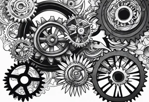 Gears tattoo idea