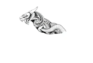 neotraditional japanese sleeve tattoo idea