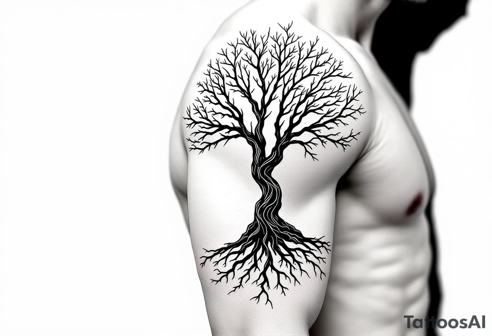 tree of life tattoo tattoo idea