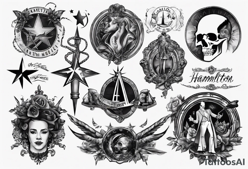 Hamilton the Musical tattoo idea
