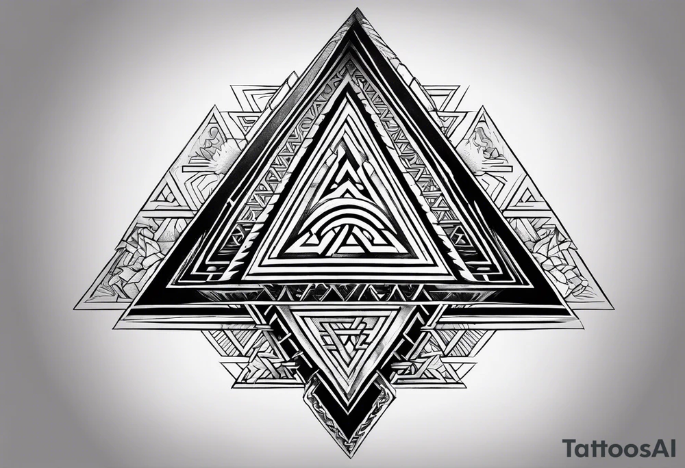 Danish valknut tattoo idea
