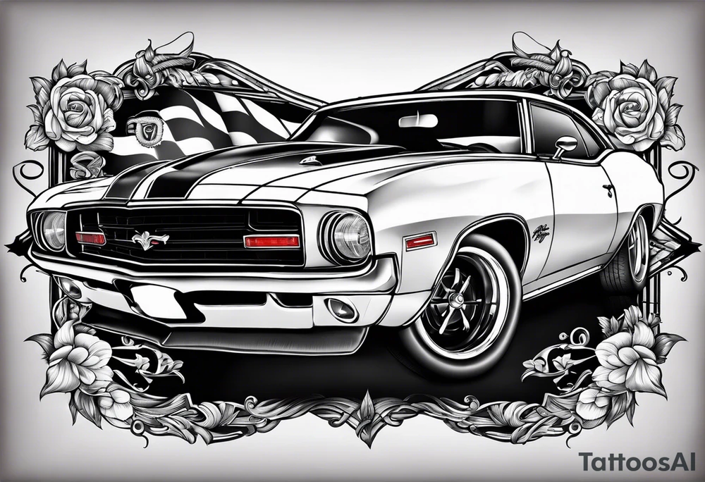 classic old school
Muscle cars tattoo idea