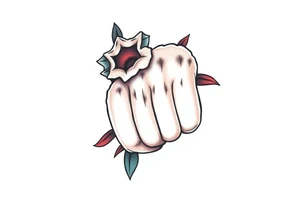 finger tattoo on the finger tattoo idea