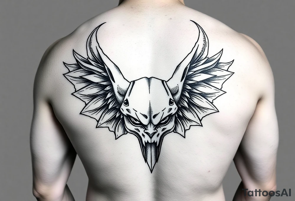 bdsm inspired full butt tattoo for a man tattoo idea