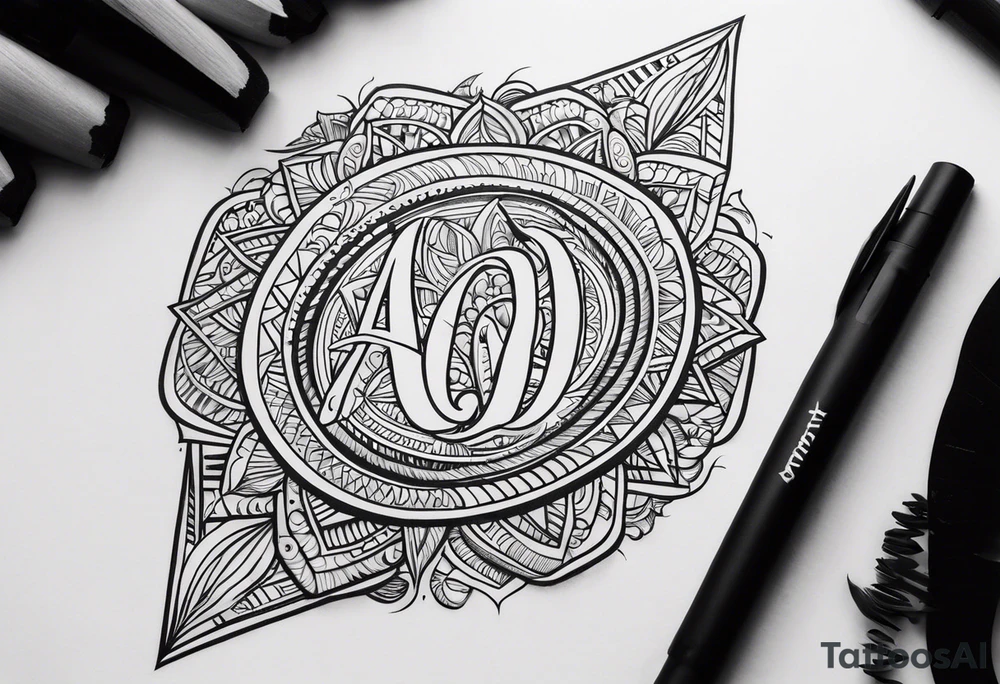 Aadhya tattoo idea