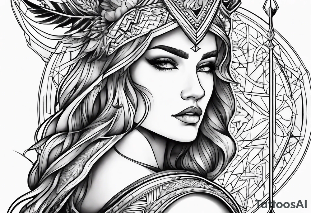 sagittarius, faith, strong tattoo idea