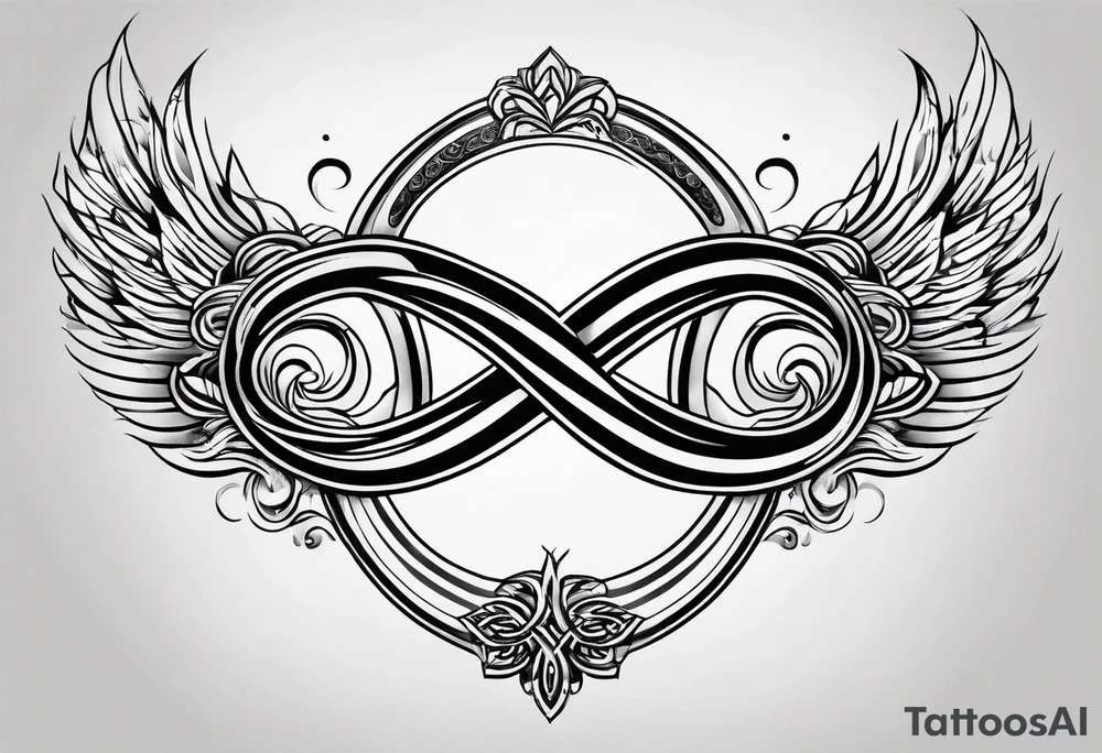 infinity symbol tattoo idea