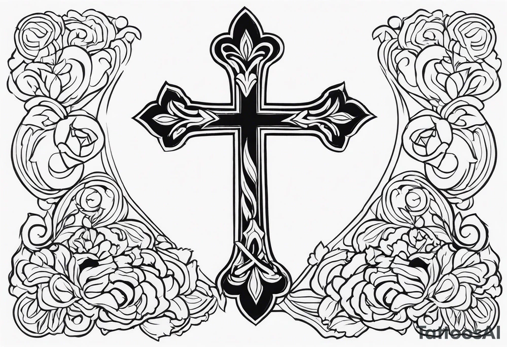 Cross tattoo idea